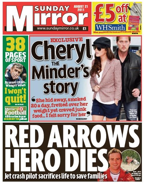 Buy a subscription / subscribe to The Sunday Mirror